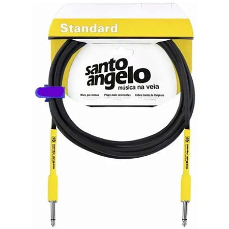 Cabo de Guitarra P10M Santo Ângelo Samurai 15FT/4.57mts