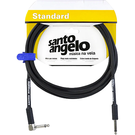 Cabo Guitarra P10 P10 L Santo Ângelo Angel L B 15FT/4.57mts