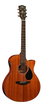 Violao Eletro Acustico Kepma EACE Plus K10 Pro WAM Com bag