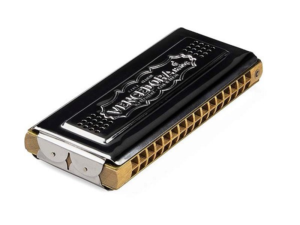 Gaita de Boca Tremolo Hering Vencedora 64 Dó - Sol