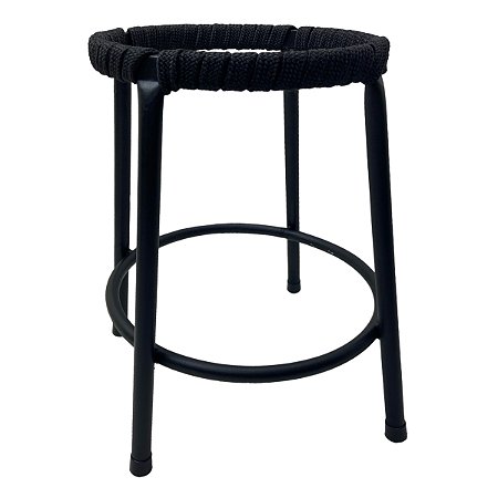 Suporte Para Atabaque 120 De Ferro Acabamento Em Corda 11x45