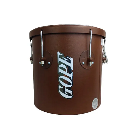 Repique de Mão Gope Alumínio 30cmx11" 6 Afin. Linha Melanina