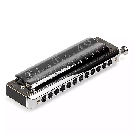 Gaita de Boca Hering Chromatic Velvet Voice 48 Dó