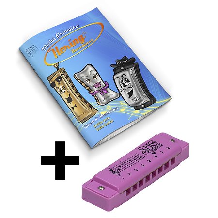 Método Minha Primeira Harmônica Hering Rosa