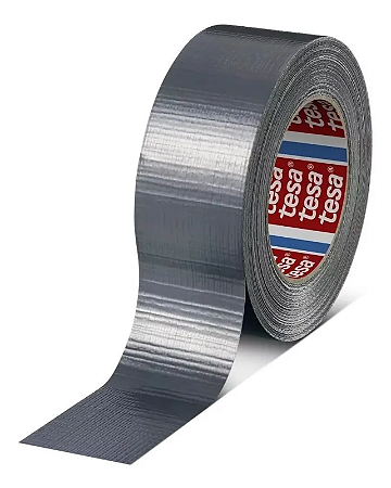 Fita Silver Tape Preta 48mmx50m Profissional Tesa Importado