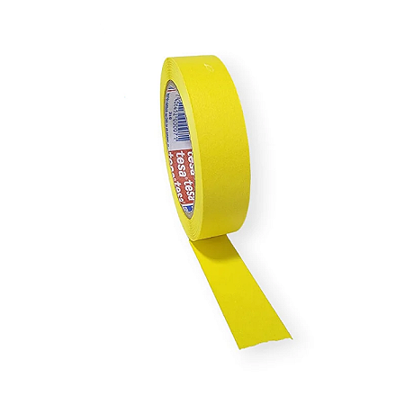 Fita Tecido Gaffer Tape Tesa 24mmX25m Amarela Fluorescente