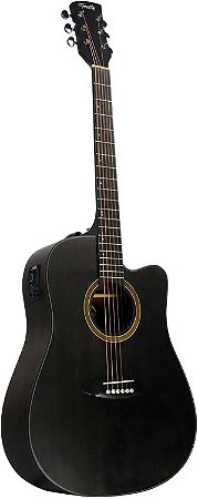 Violão Elétrico Tonante Ametista Folk EQ 3 Bandas Tobacco