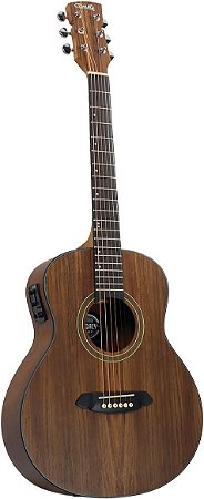 Violao Eletrico Tonante Citrino 36 Eq 3 Bandas Walnut