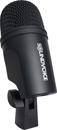 Microfone De Bumbo Bateria Trombone Amp Bass Mb01 Soundvoice