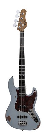 Baixo 4 Cordas Tagima TBA-73 Vintage Relic Escala Escura