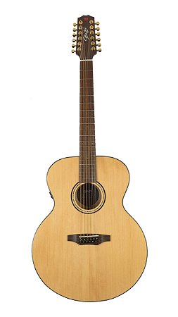 Violão Seizi Supreme Godzilla 12 Mirai Spruce Natural Gloss