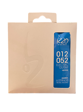 Encordoamento Guitarra 012 - 052 Níquel Exportação By SG