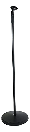 Pedestal Para Microfone Com Base Redonda Smart SM 040