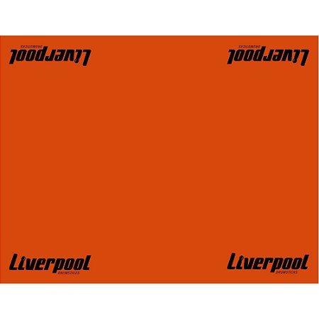 Tapete Pequeno Para Bateria Liverpool 1,20x1,60m Laranja
