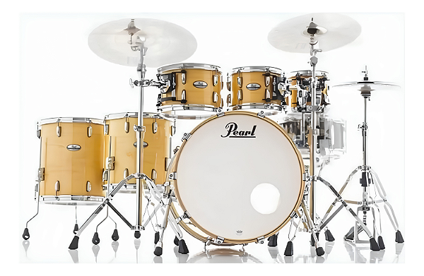 Bateria Pearl Professional Maple Shell Pack E Kit Ferragens HWP-834