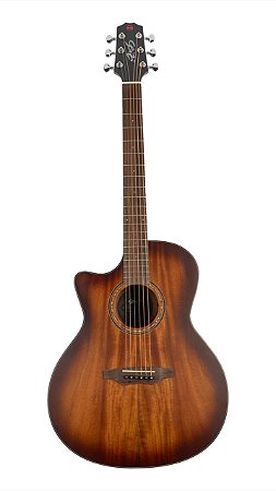 Violão Seizi Supreme Ryu Cutaway Lefty Mahogany Burst