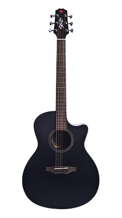 Violão Seizi Supreme Ryu Cutaway Black Top Com Bag