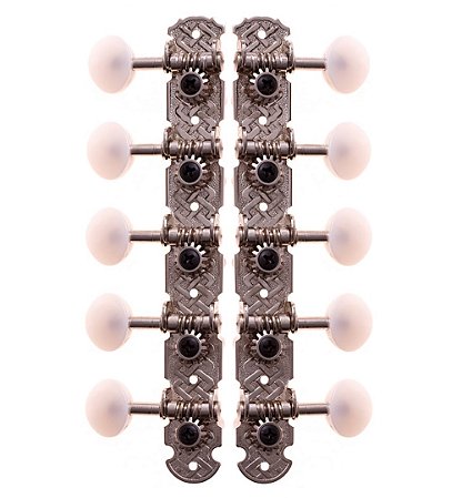 Tarraxa De Viola Rozini Cromada Pino Fino Botão Clara