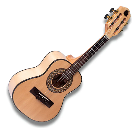 Cavaco Eletroacústico Passivo Natural Brilho Maciço Marquês