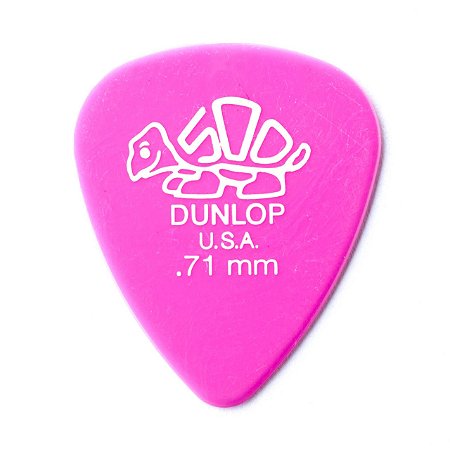 Palheta Dunlop Delrin 500 0,71mm Rosa