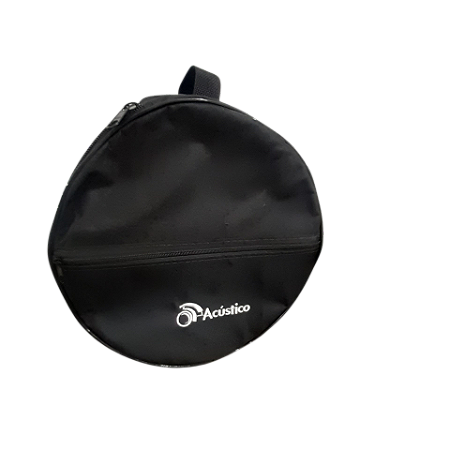 Bag Para Cuíca 10 Pol Acolchoada Com Bolso e Alça