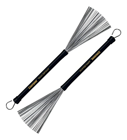 Par Liverpool Vassourinha Aço C/ Puxador Light Brush 11252