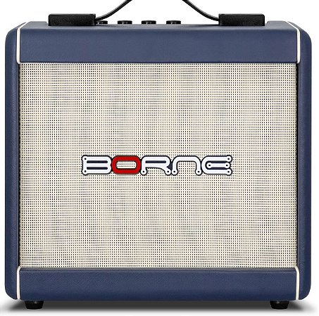 Amplificador Para Guitarra Borne F60 Azul 15W Bivolt