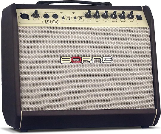 Amplificador Borne Violão Infinit A40 Studio 40w Verb Marrom