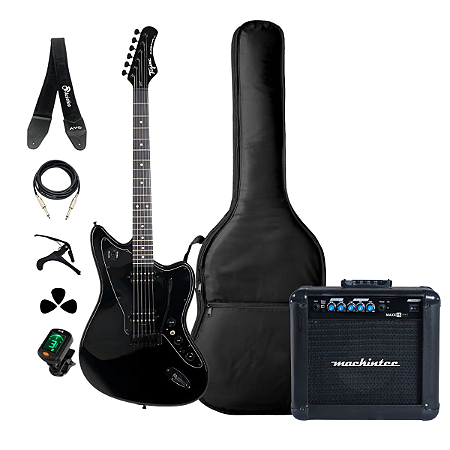 Kit Guitarra Tagima Duo Smart-H + Acessórios + Amplificador