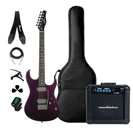 Kit Guitarra Tagima Stella GLXD + Acessórios + Amplificador