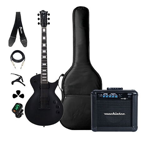Kit Guitarra Tagima LP Almach + Acessórios + Amplificador
