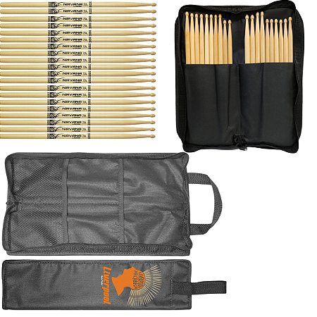 10 Pares de Baquetas Liverpool Nirvana Eco 7A Marfim + Bag