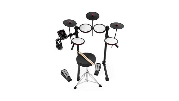 Bateria Eletrônica Alesis Turbo Max Com 8 Pads