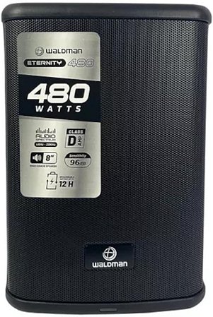 Caixa Som Ativa Waldman ET-480 480w 8 Pol Bluetooth Usb