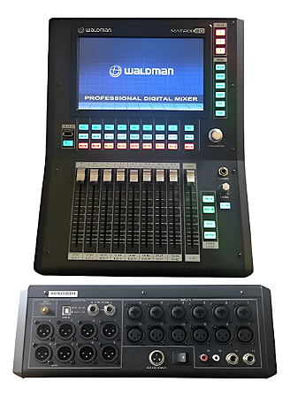 Mesa De Som Digital Waldman MTX-20 Profissional Mixer Bivolt