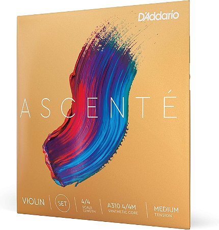 Encordoamento de Violino Tensão Média D'Addario Ascenté A310