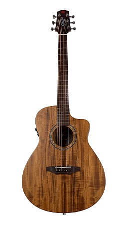 Violão Seizi Supreme Zen Cutaway Mirai Plus Koa