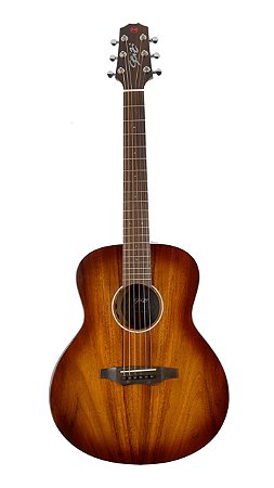 Violão Seizi Aço Supreme Mini Ryu Koa Burst Com Bag