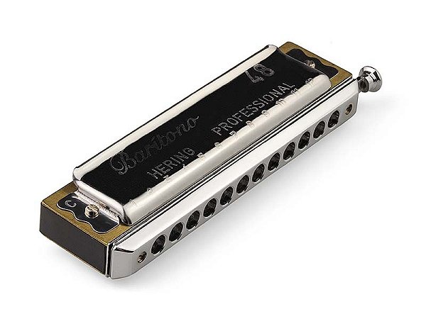 Gaita de Boca Hering Chromatic Barítono 48 Dó