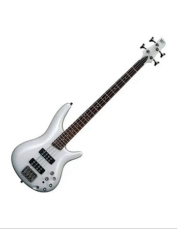 Baixo 4 Cordas Eletrico Ibanez Sr Standard Pw Branco Pérola