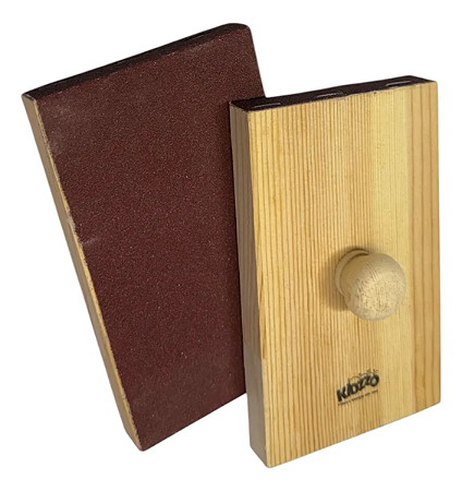 Bloco De Percussão Kidizzo Musicalização Infantil C/ Lixa