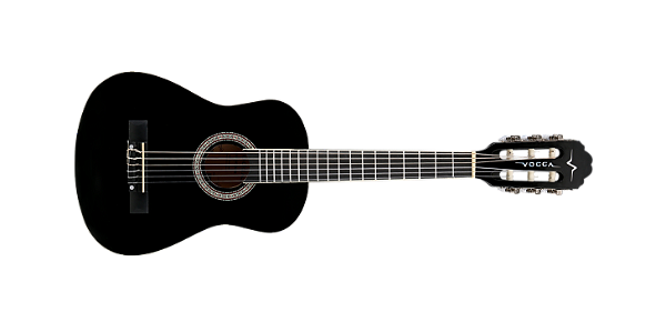 Violão Clássico Infantil Vogga Nylon 1/4 VCN30BK Preto