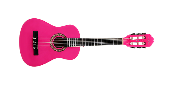 Violão Clássico Infantil Vogga Nylon 1/4 VCN30PN Pink