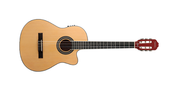 Violão Eletroacústico Cut Nylon Vogga Solene VCS235 Natural