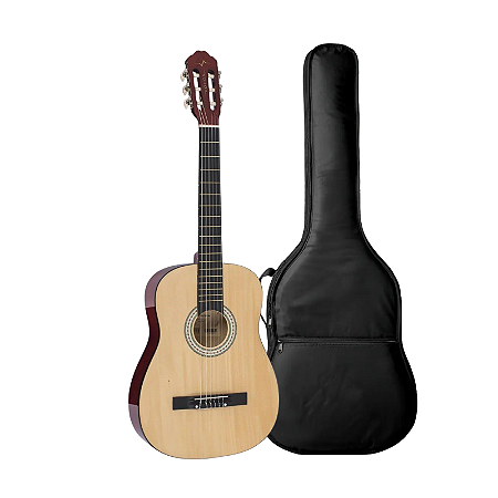 Kit Violão Clássico Vogga Acústico VCA103N Natural Nylon + Capa