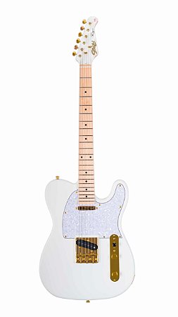 Guitarra TL Seizi Vintage Saitama Reinaldo Meirelles White