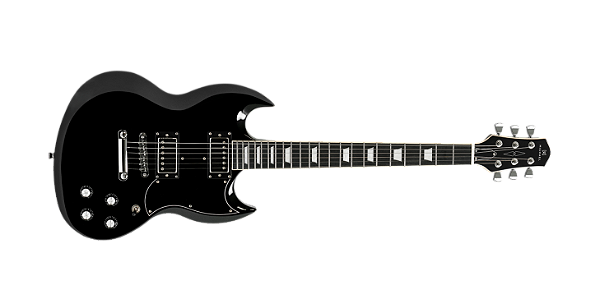 Guitarra SG Michael Oldflame GMG800 BLK All Black HH