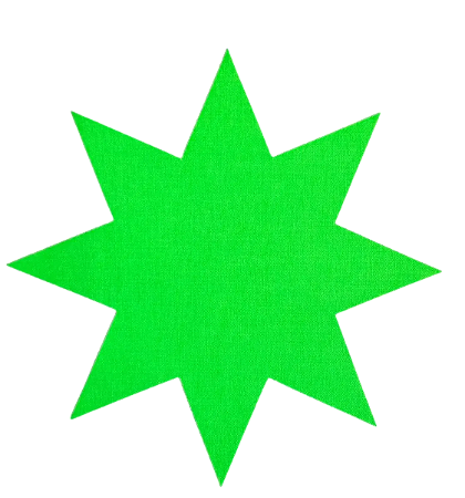 Adesivo Gaffer Fluorescente Amarelo Tam G 1 Un 20x20cm Tesa