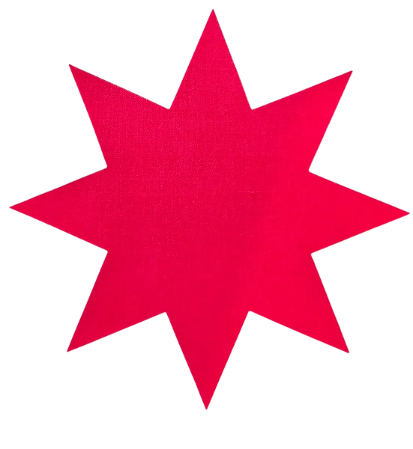 Adesivo Gaffer Fluorescente Rosa Tam G 1 Un 20x20cm Tesa