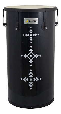 OUTLET Tantam Luen Guetto 14"x70 Folheado Preto Pele Animal